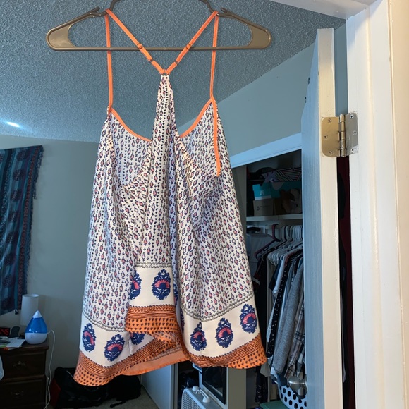 Eloise patterned tank from Anthropologie - Picture 2 of 2